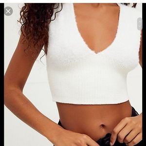 Free people intimately kitten crop top